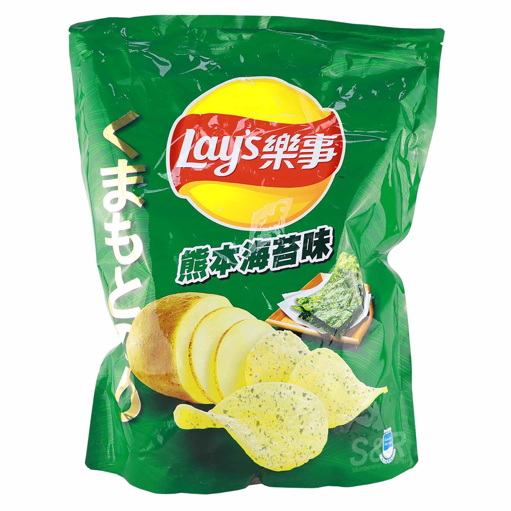 Lay's Seaweed Potato Chips 580g Lay's Seaweed Potato Chips 580g